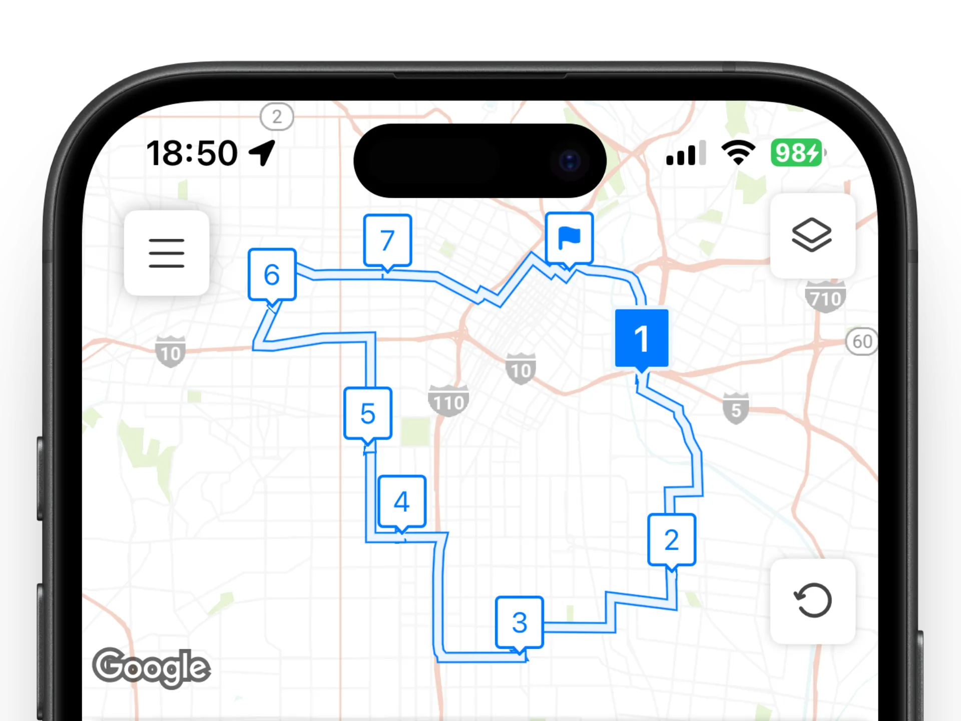 app mockup